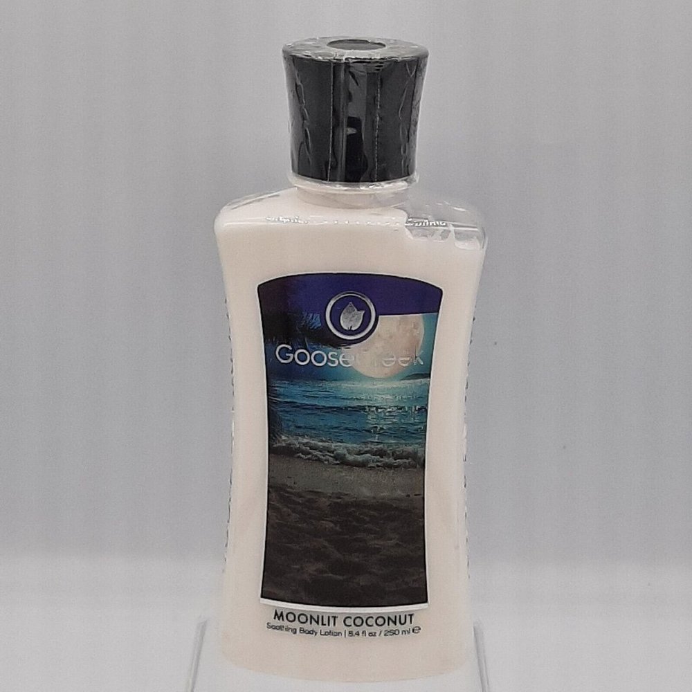 Goose Creek Hydrating Body Lotion Moonlit Coconut 8.4 fl.oz. each Sealed